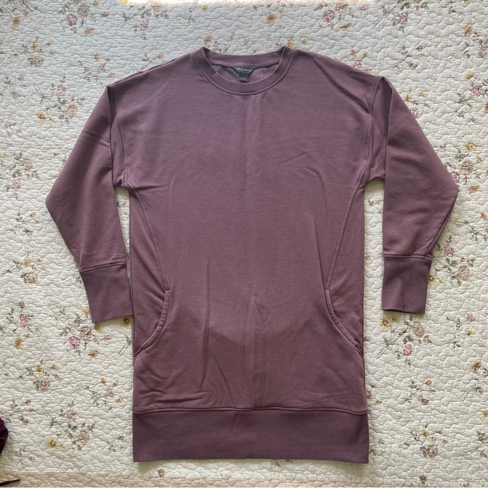 W’s Eddie Bauer Sweatshirt Tunic - size small - great preowned condition! 🩷